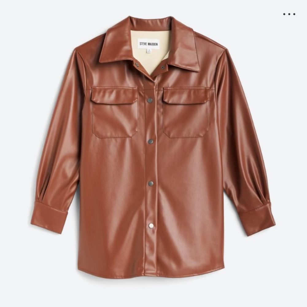 Faux Good Measure Shacket